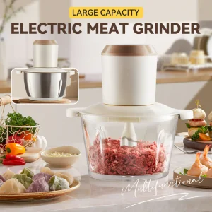 ✨HOT SALE 50% RABATT✨Elektrisk köttkvarn med stor kapacitet